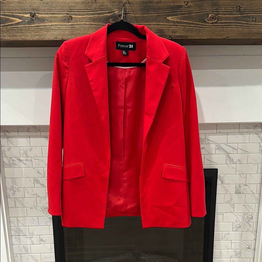 Forever 21 Red Blazer jacket 3 for $20